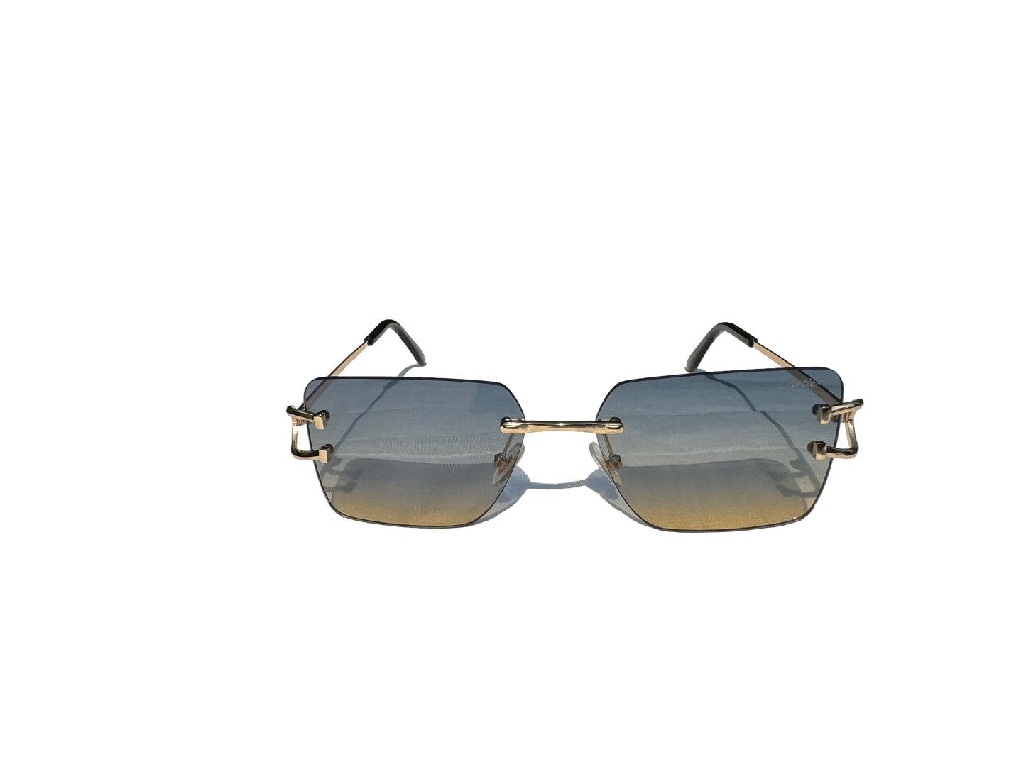 Cartier Rimless Gradient Sunglasses