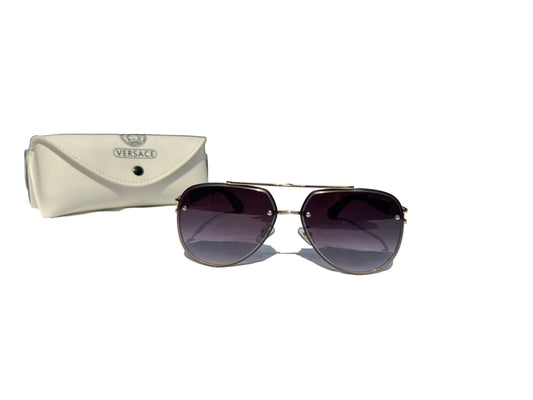 Versace Women's Aviator Sunglasses - Elegant and Chic